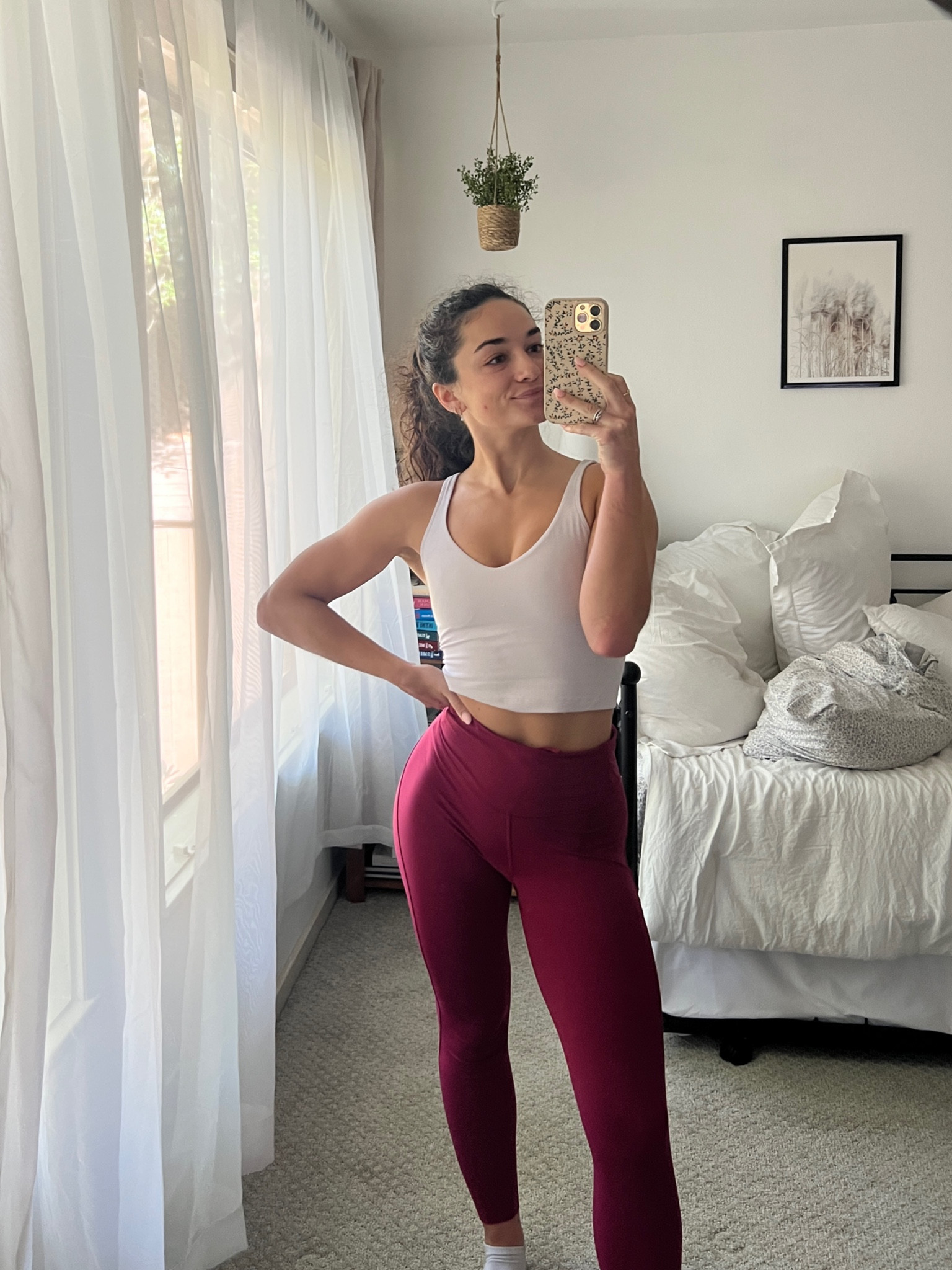 workout ootd! Wearing a 4 in the leggings and 6 in the top. I prefer the fit of a 4 in the align tank but bought this forever ago and i buy 4s in the align tank now lol

#LTKfindsunder100 #LTKfitness #LTKGiftGuide