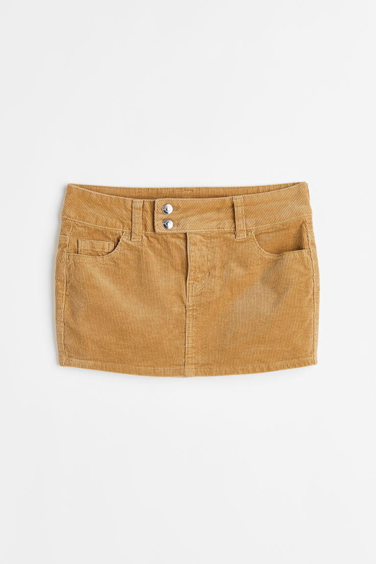 H & M - Mini Skirt - Beige | H&M (US + CA)