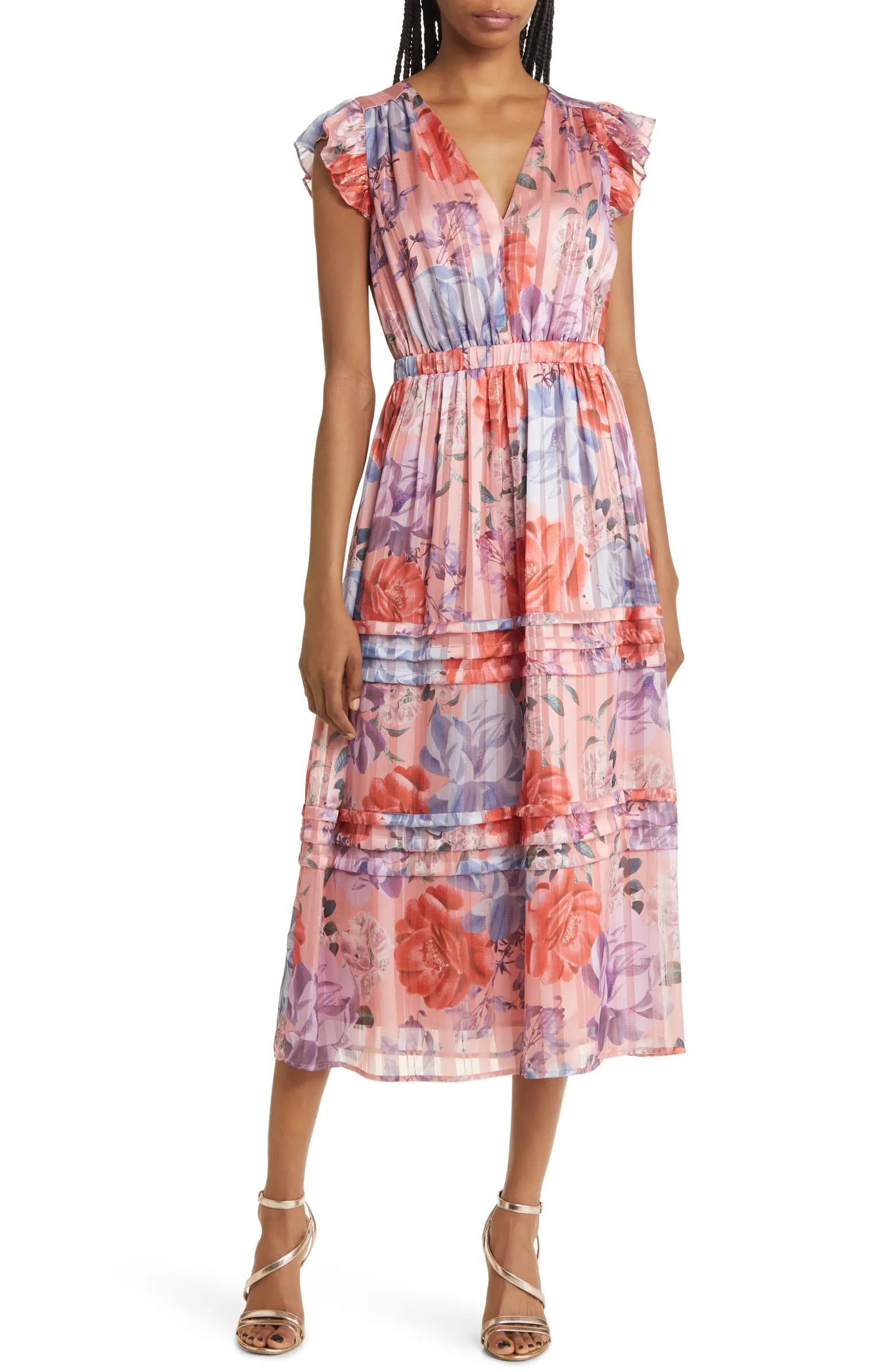 Emmie Pleated Midi Dress | Nordstrom