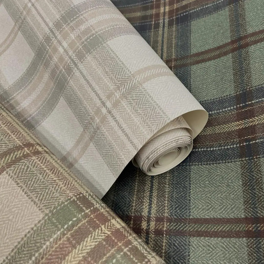 Peel and Stick Wallpaper | Self Adhesive Wallpaper | Plaid Peel and Stick | Peel and Stick | Temp... | Etsy (US)