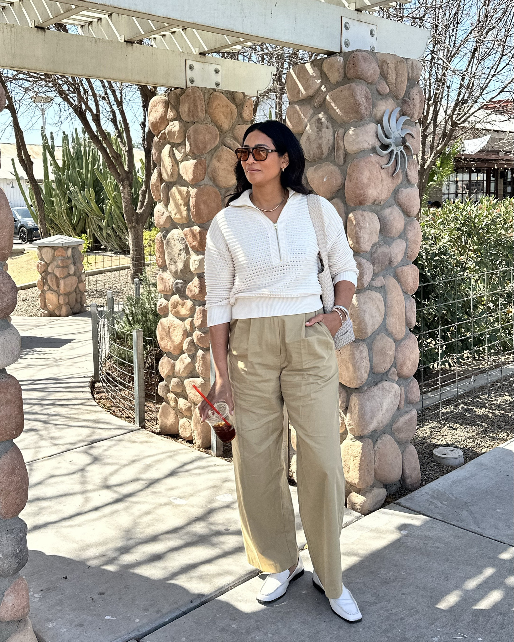 Spring Outfit Inspo- lighter layers and colors in this quarter zip knit pullover paired with trousers and loafers. All fit true to size.



#LTKOver40 #LTKStyleTip #LTKShoeCrush