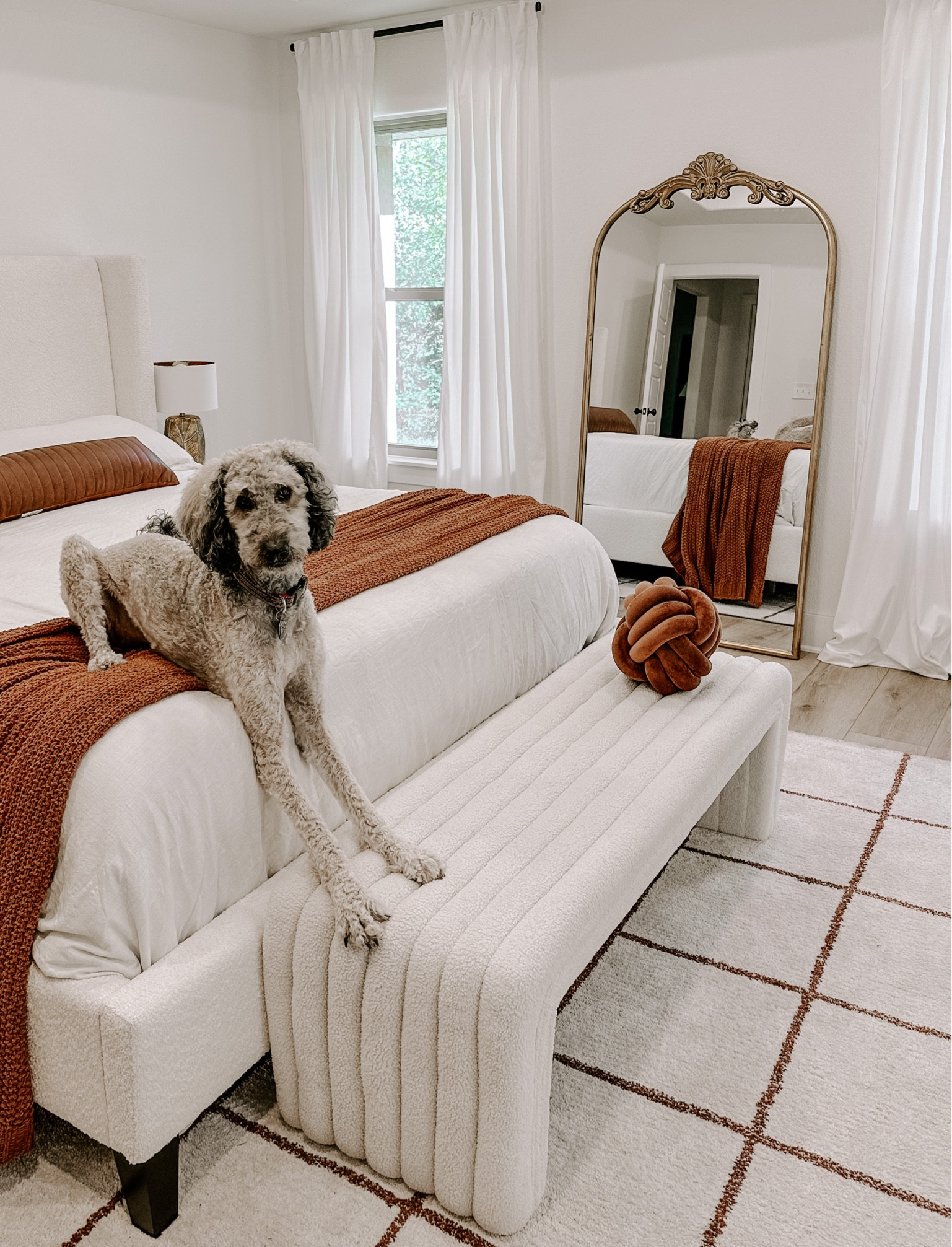 The #anthropologiemirror dupe is back at #samsclub!!! And it’s ONLY $149!!!! Hurry and grab yours at your local Sam’s Club! #mirror #goldmirror #floorlengthmirror #anthropologie

#LTKhome