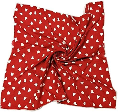 Shanlin Unisex Cotton Square Scarf Bandanas 22x22 inch | Amazon (US)