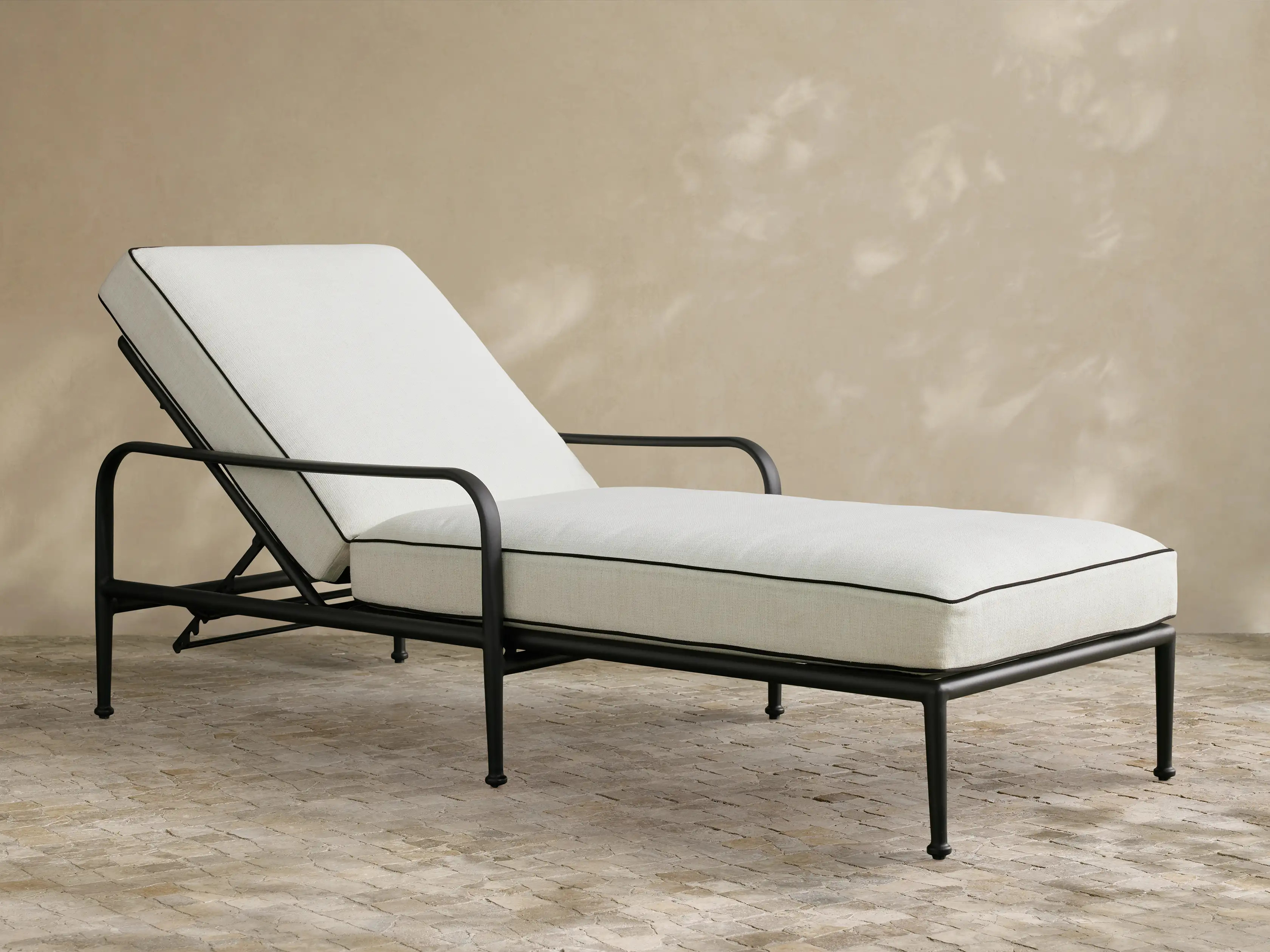 Surrey Outdoor Chaise | Arhaus