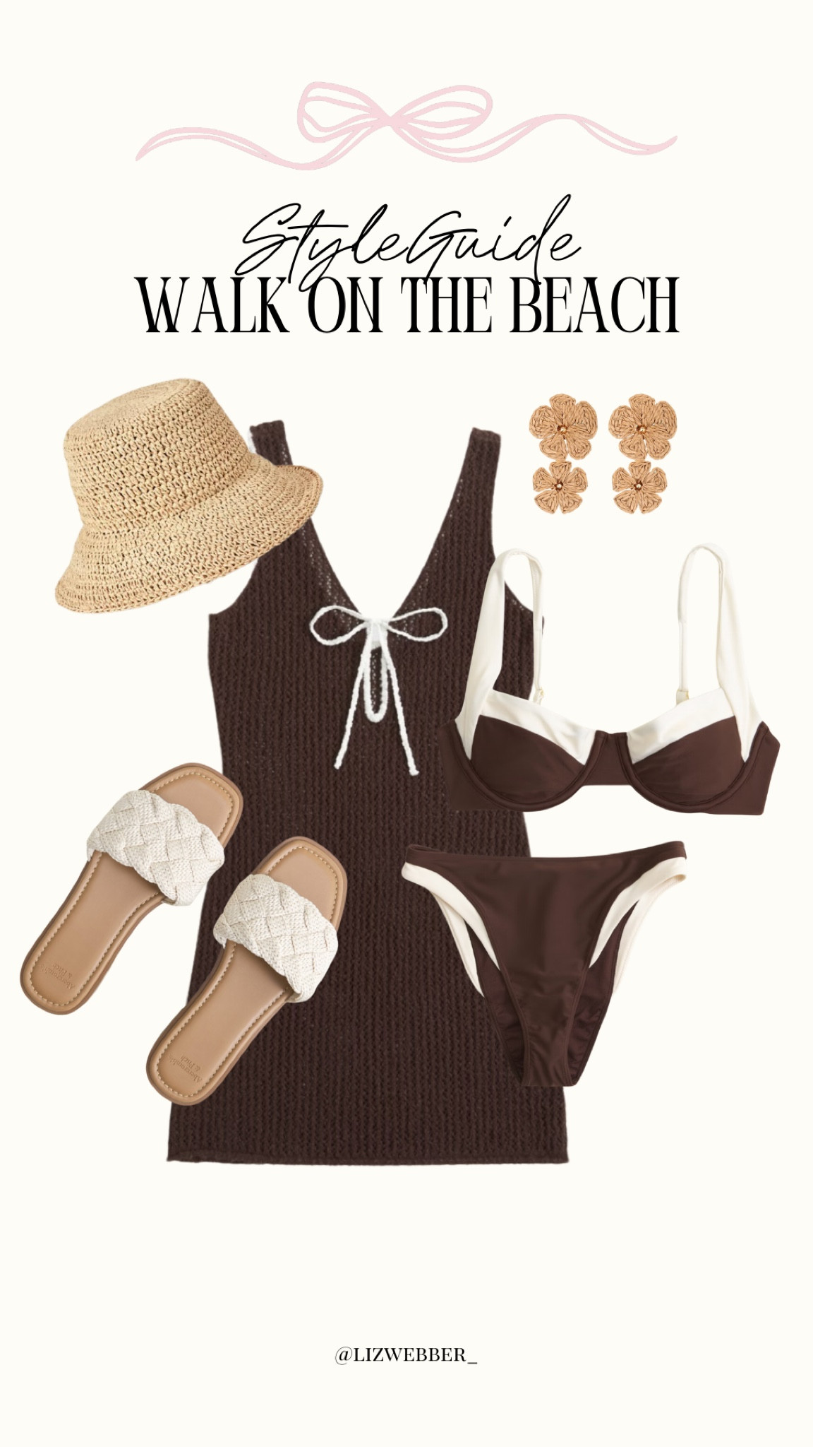 style guide, beach, cover-up, sandals, pool, spa, knit, swimsuit, bikini 🤎

#LTKWatchNow #LTKMostLoved #LTKSeasonal