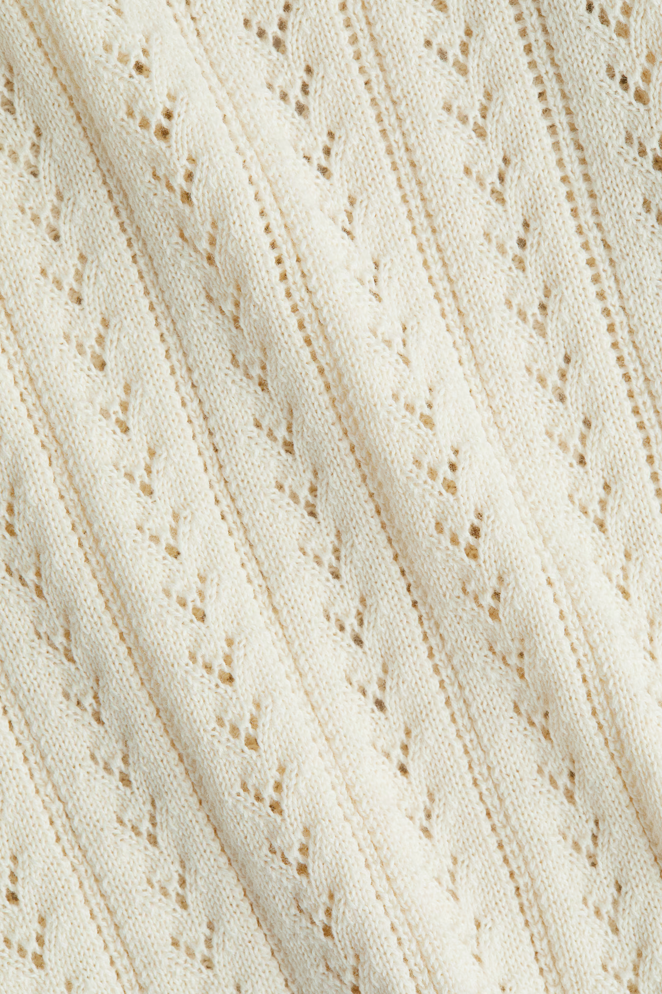 Pointelle-Knit Cotton Cardigan | H&M (US + CA)