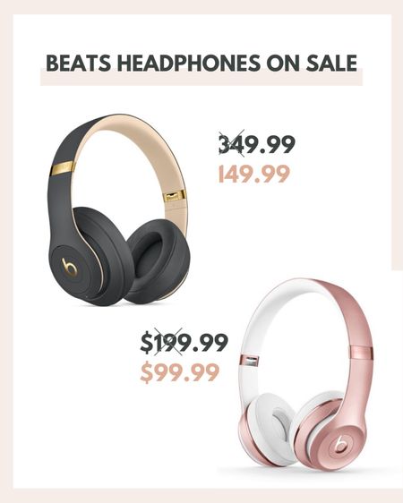 Beats headphones are on sale if you are looking for gift ideas! 

#LTKCyberweek #LTKHoliday #LTKsalealert
