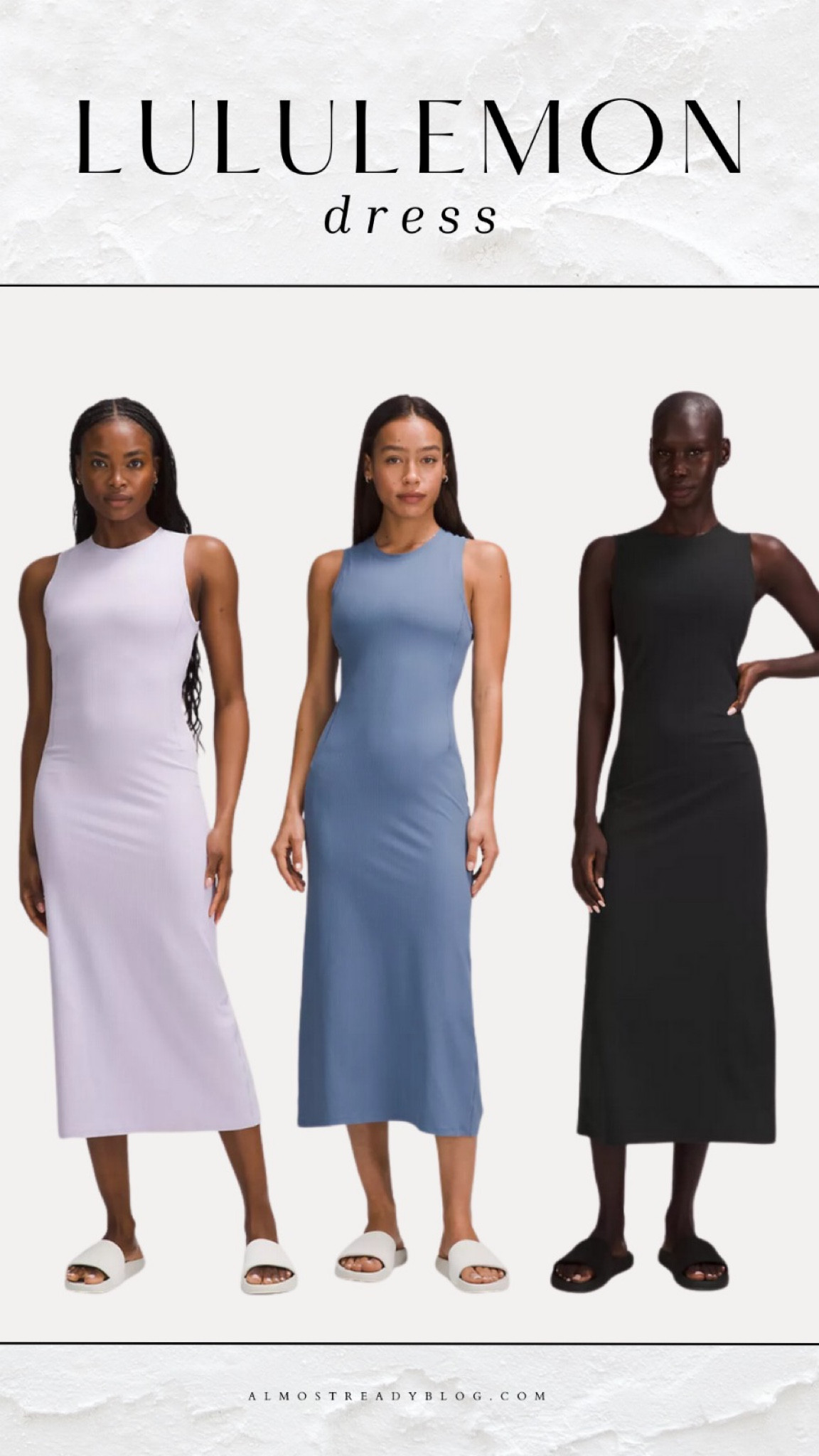 Lululemon dress, lululemon new arrivals, midi dress, fitted dress, knit dress 

#LTKfindsunder50 #LTKfindsunder100