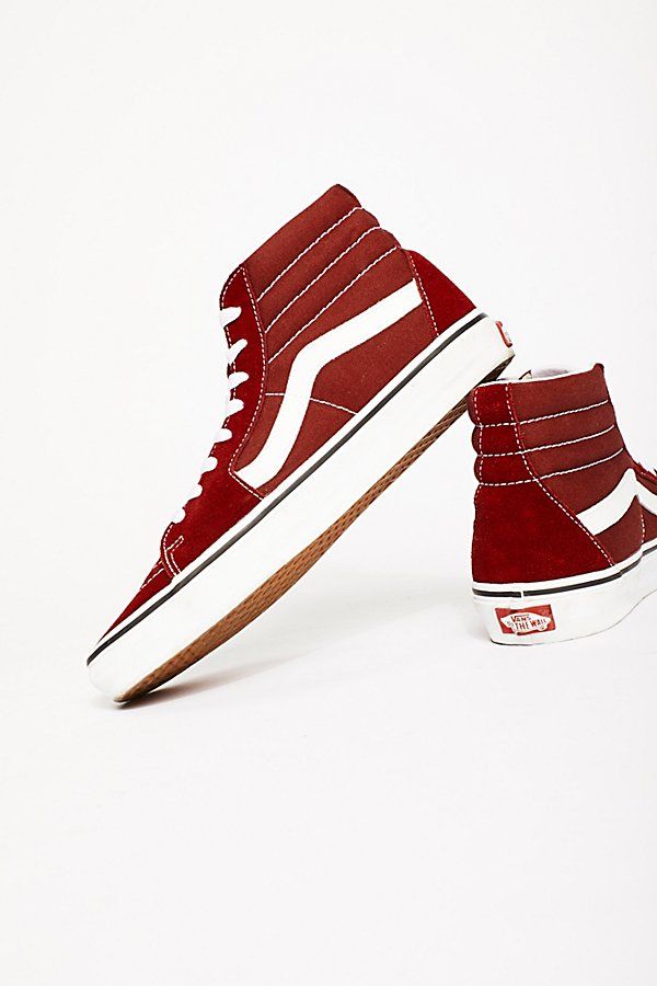 Sk8-Hi Slim Hi Top Sneaker  by Vans at Free People | Free People