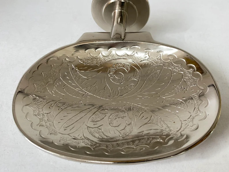 Hand Engraved Wall Mounted Soap Dish,Handmade Silver Wall Soap Holder, Handcrafted Soap Dish, Sho... | Etsy (Global)