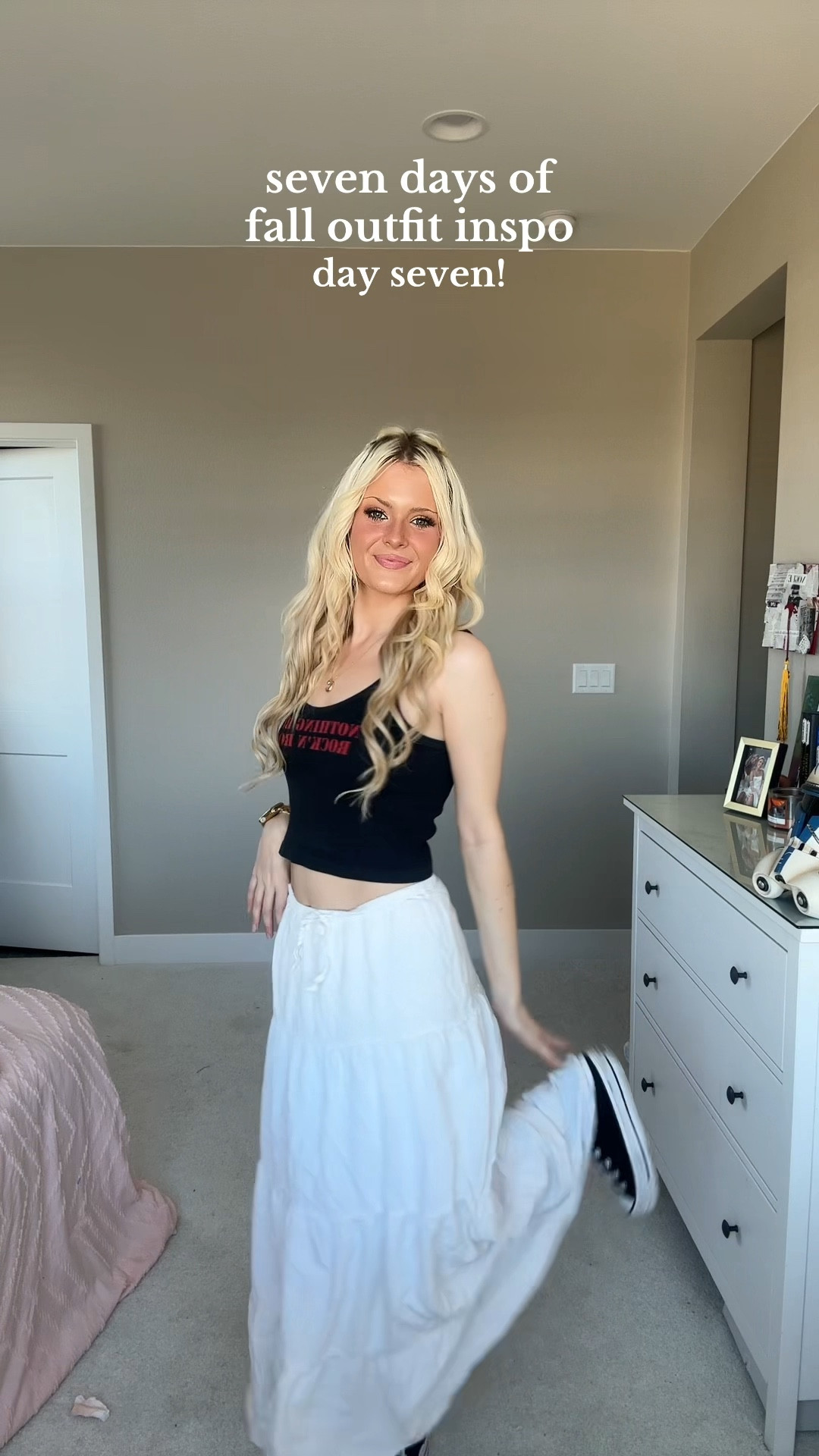 obsessed with todays look!❤️🤍 

white maxi skirt, maxi skirt, flowy skirt, tiered skirt, long skirt outfits, black tank top, tank top fall, graphic tank top, gold jewelry, amazon gold jewelry, amazon gold necklace, amazon gold earrings, converse, converse outfit, black converse, platform converse, fall outfits, spring outfits, summer outfits, vacation outfits, outfit inspo, outfit ideas, outfits with sneakers, casual outfits, casual fall outfit, concert outfit fall, concert outfit ideas, red purse, shoulder bag, burgundy shoulder bag, black friday, shop the deal with me, sale

#LTKCyberWeek #LTKFindsUnder50 #LTKSaleAlert