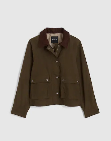 Waxed Zip-Front Jacket | Madewell