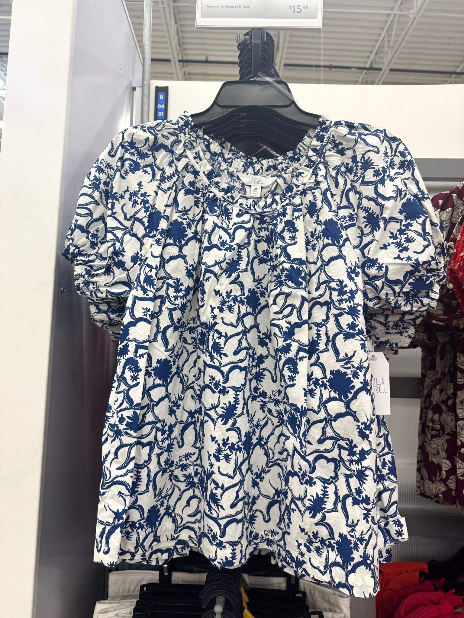 Walmart✨ Time and Tru Women's Ruffle Neck Cotton Top with Short Puff Sleeves, Sizes XS-XXXL

#LTKootd #LTKSeasonal #LTKWorkwear
