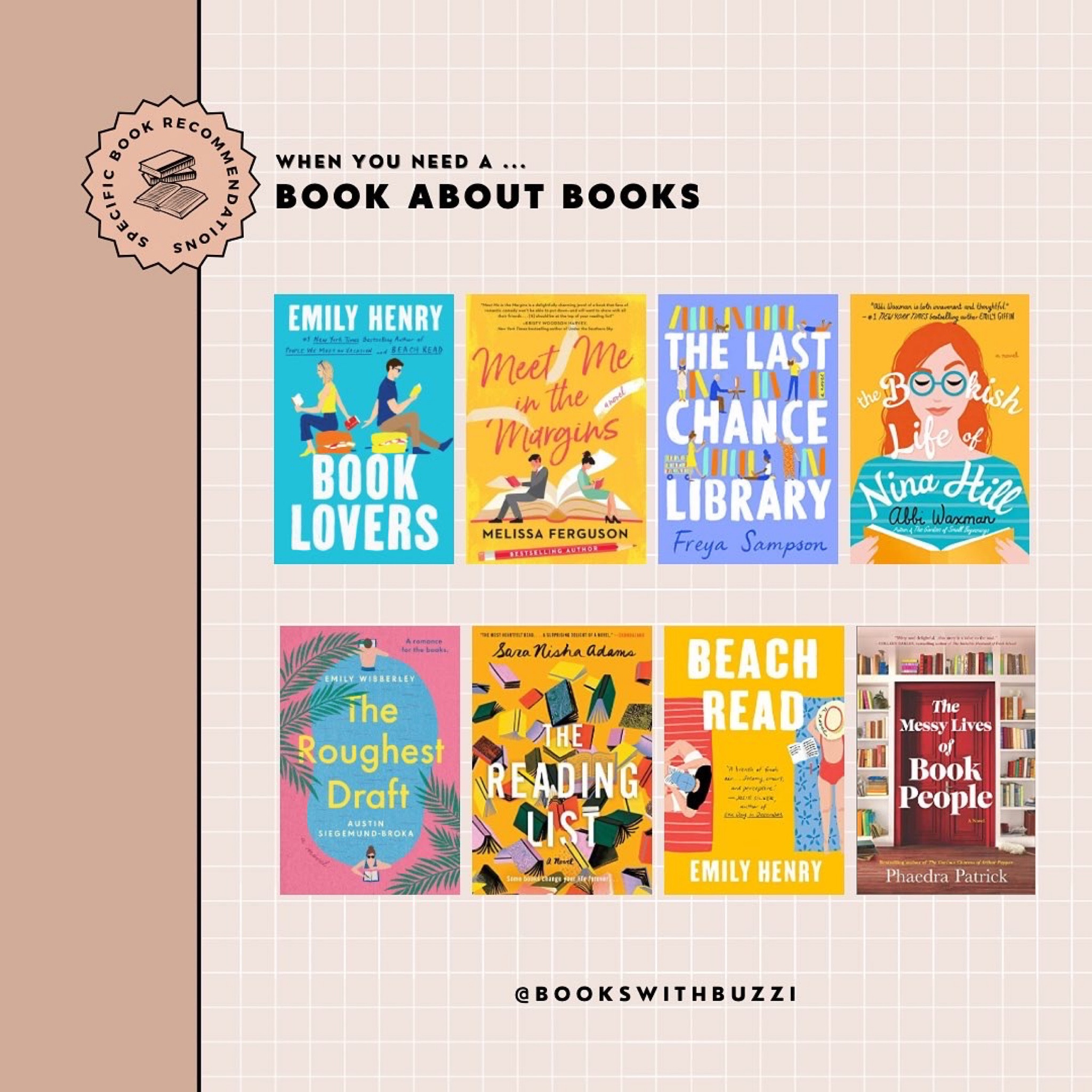 when you need a book about books