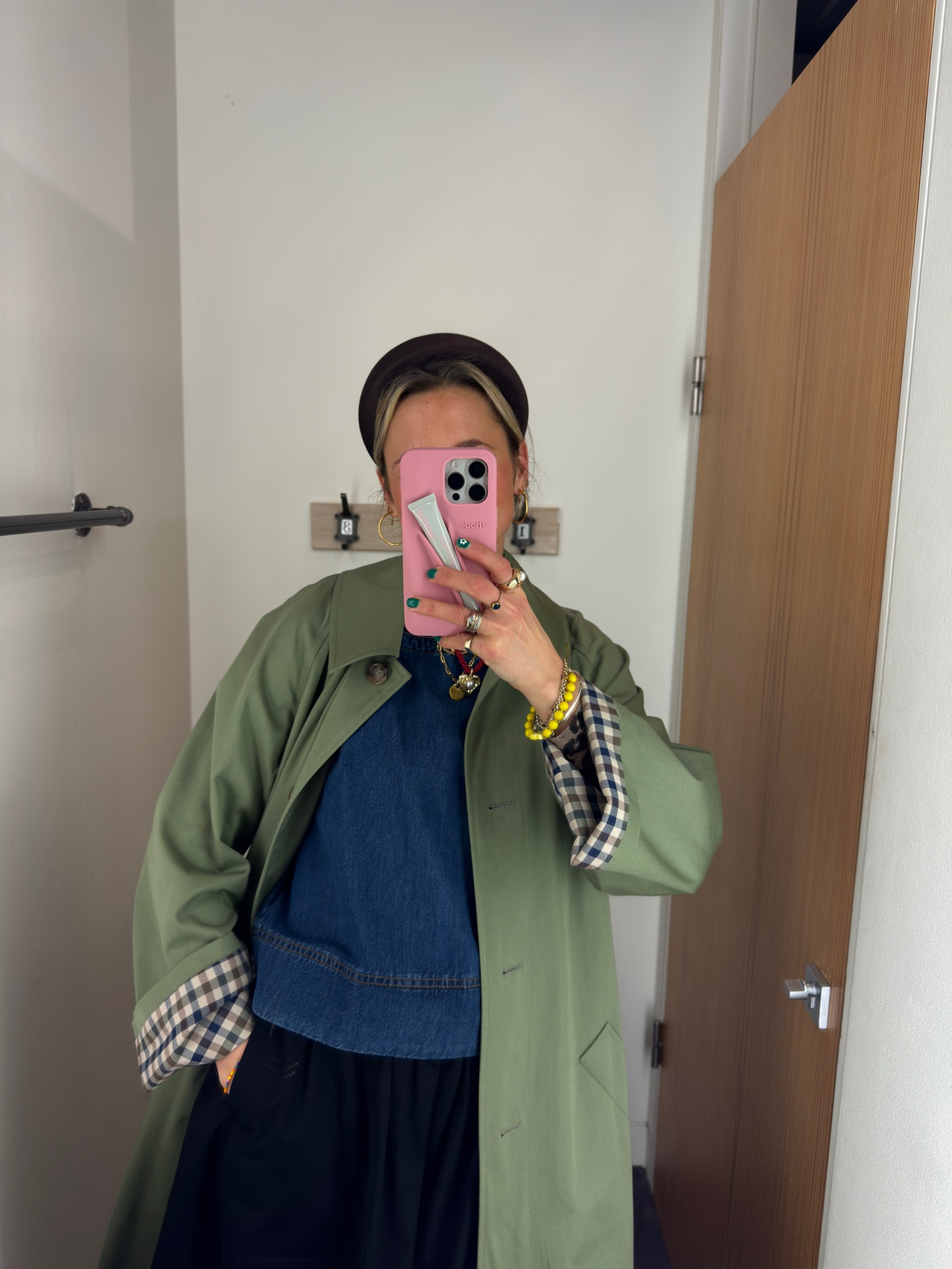 Trench coat, outfit, spring, layers, denim, midi skirt, spring styling, outfit inspiration 

#LTKFashionMonth #LTKuk #LTKspring