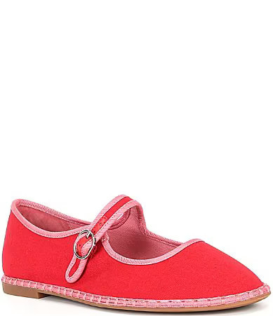 Chelsea Violet Eda Canvas Mary Jane Flats - 12 | Dillard's