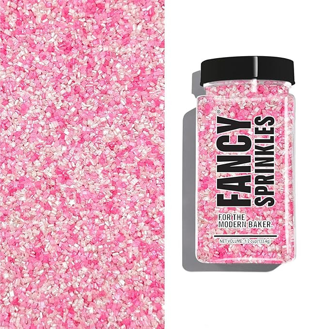 Fancy Sprinkles Fairy Floss Fancy Sugar Pearlescent, Sparkly Sugar Crystals, and Mini Edible Glit... | Amazon (US)