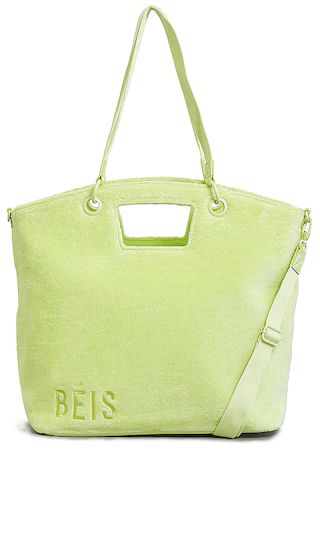 The Terry Tote in Lime | Revolve Clothing (Global)