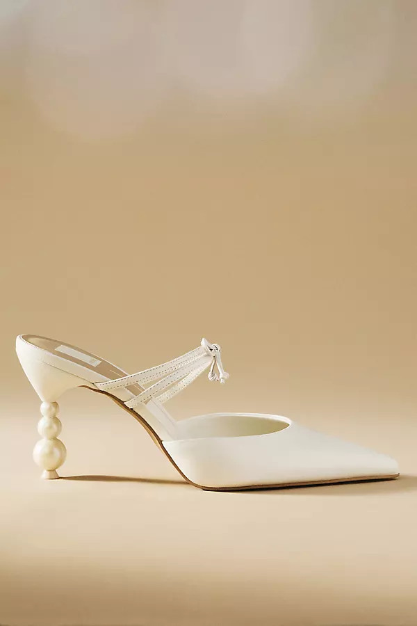 Klaire Pearl Bead Heels | Anthropologie (US)