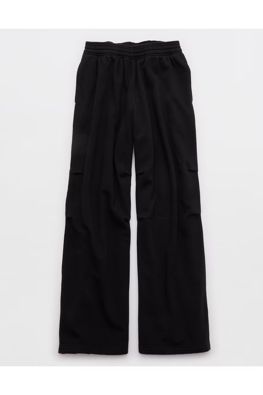 Aerie Go-To Slouchy Sweatpant Women's True Black XL | American Eagle Outfitters (US & CA)