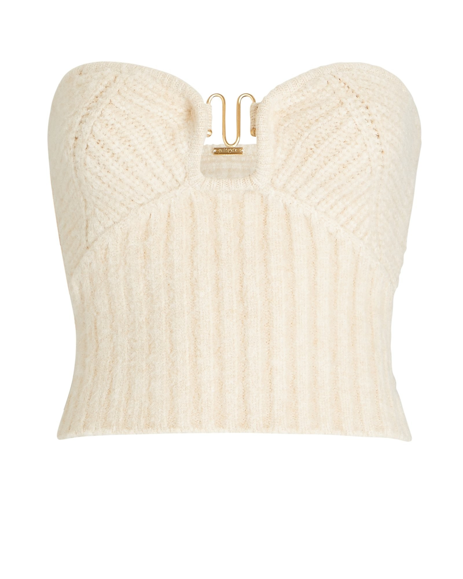 Ellis Strapless Knit Crop Top | INTERMIX