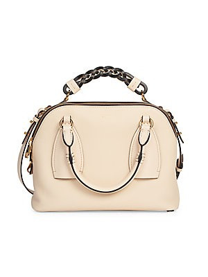Small Daria Leather Satchel | Saks Fifth Avenue