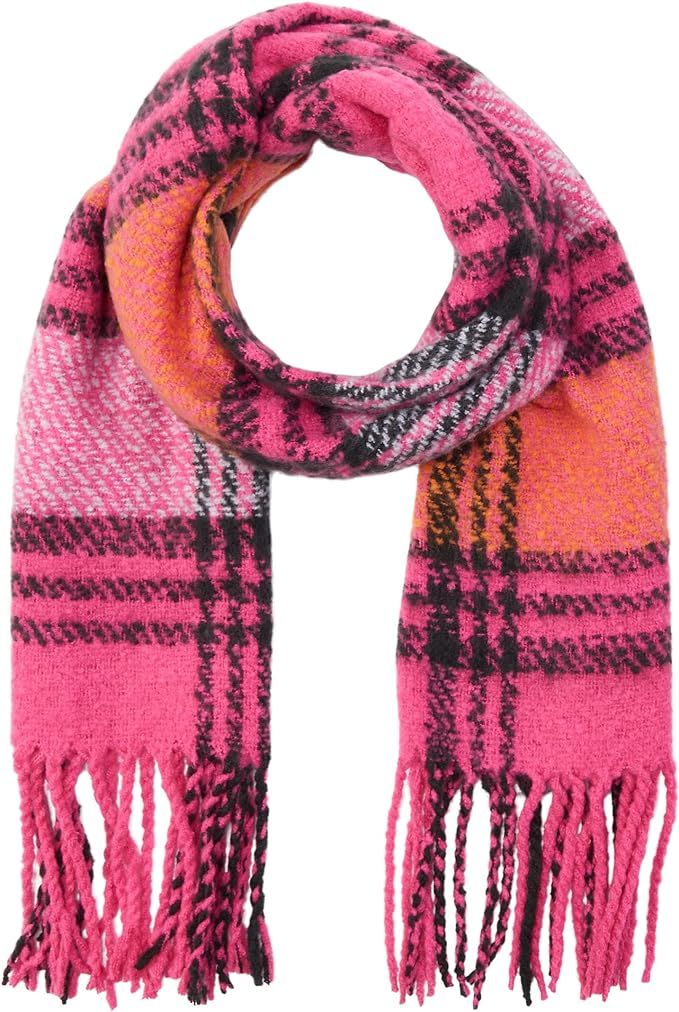 Free People Homecoming Plaid Blanket Scarf | Amazon (US)