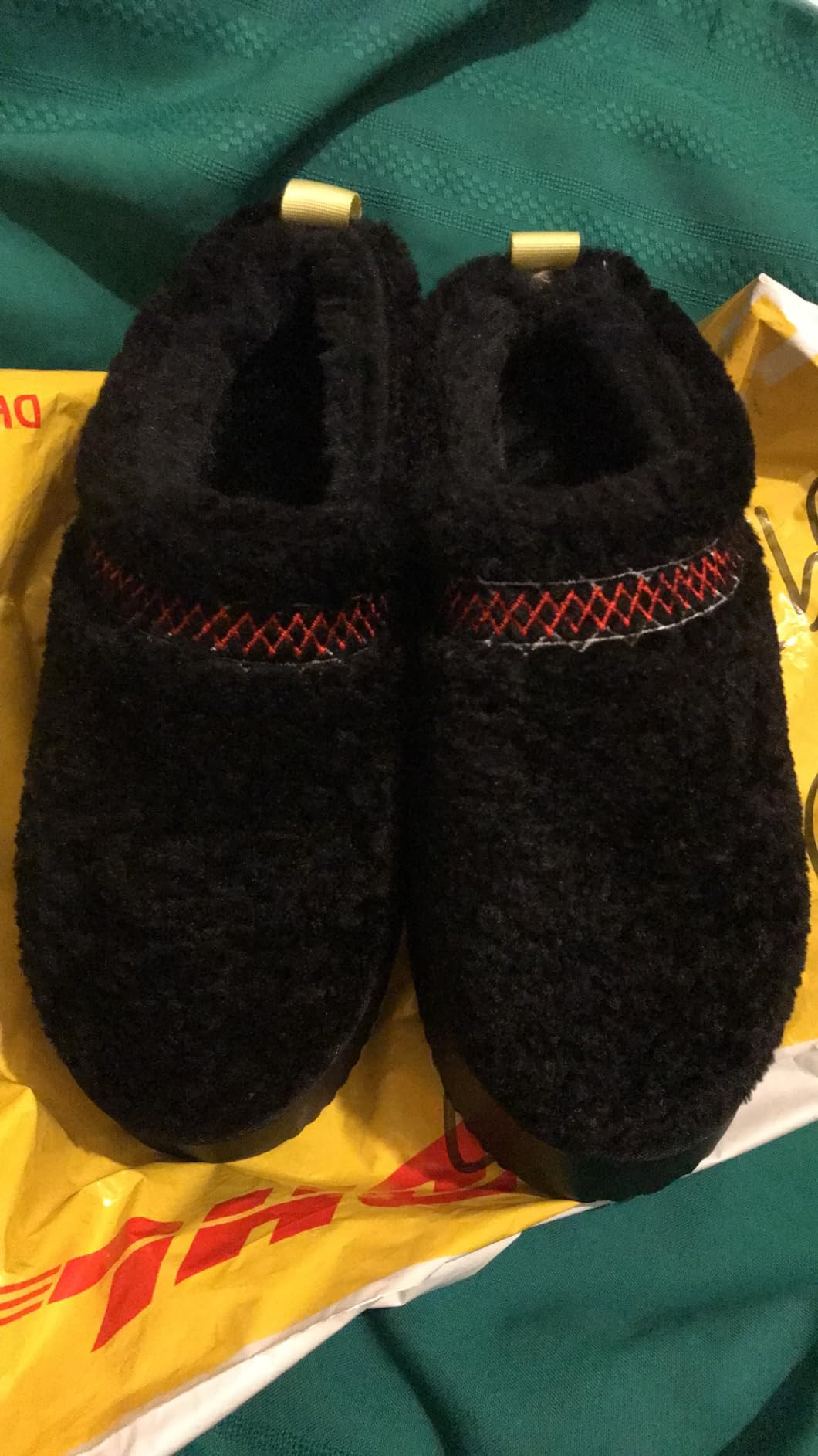 NATRAKI Women's Platform Slippers Mini Boots Braid Slippers with Plush Fleece Lining Fuzzy Slippe... | Amazon (US)