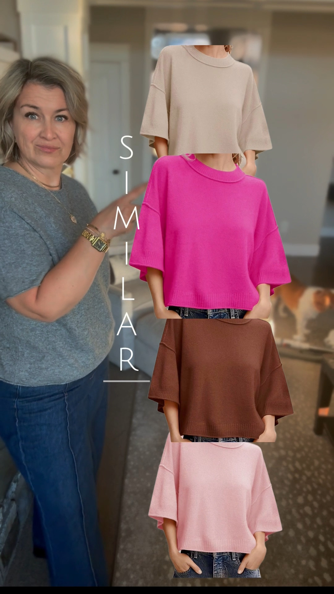 Found the darling sweater options that goes with everything — and this puffer? Still available in several colors! 💛💙

darling sweater. cozy outfit. puffer jacket. midlife fashion. casual chic. layering style. women over 40 outfit. fall to winter transition. affordable style. denim wide leg jeans. comfy yet polished look.

#LTKStyleTip #LTKOver40 #LTKMidsize