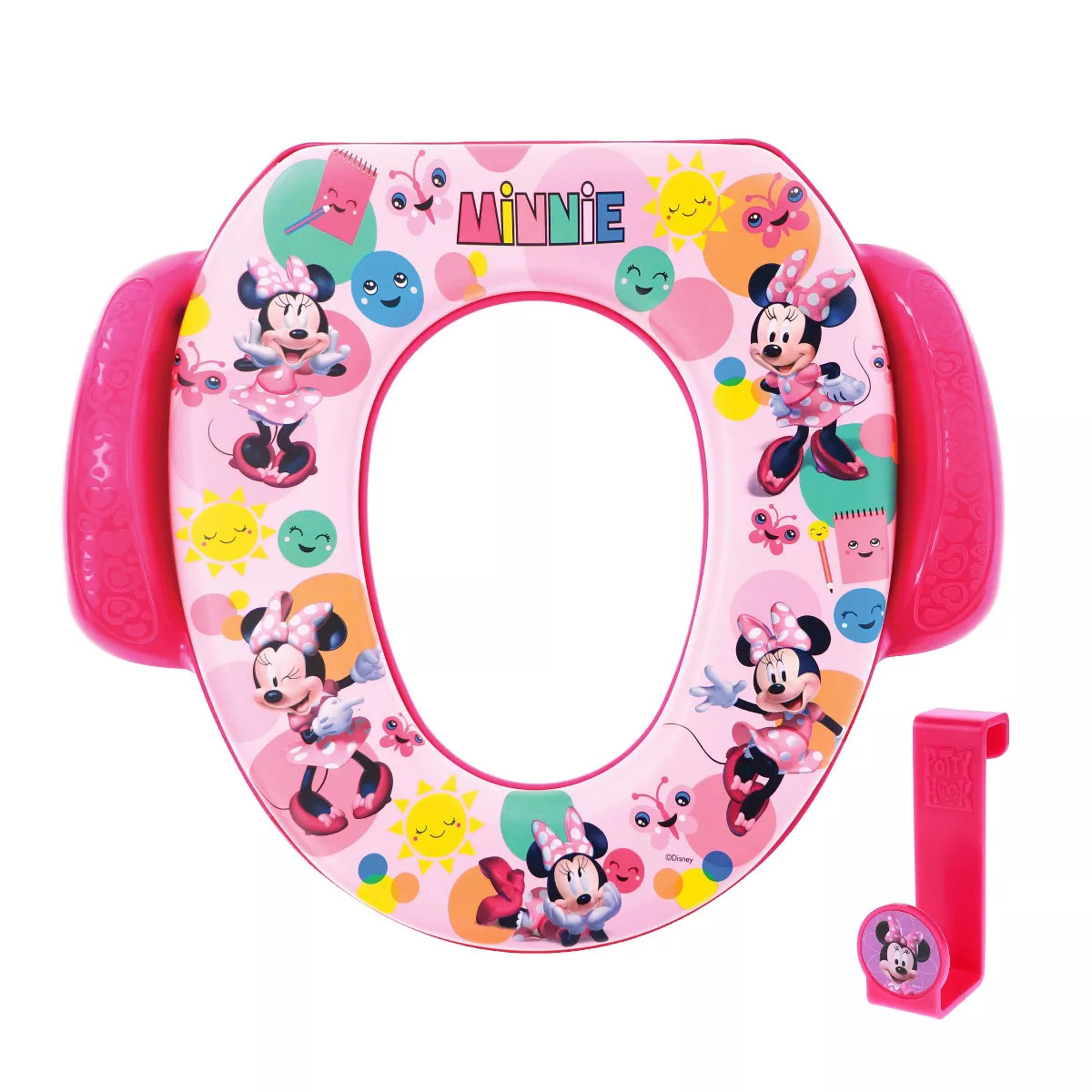 Disney Baby Minnie "Pop Attitude" Soft Potty Seat with Potty Hook | Target