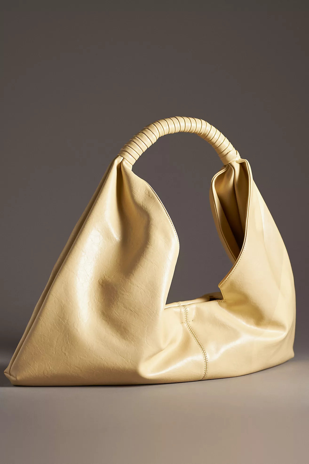 XL Slouchy Faux-Leather Bag | Anthropologie (US)