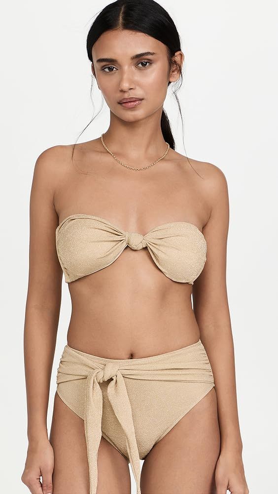 Charlie Holiday Women's Cabo Bandeau Bikini Top | Amazon (US)
