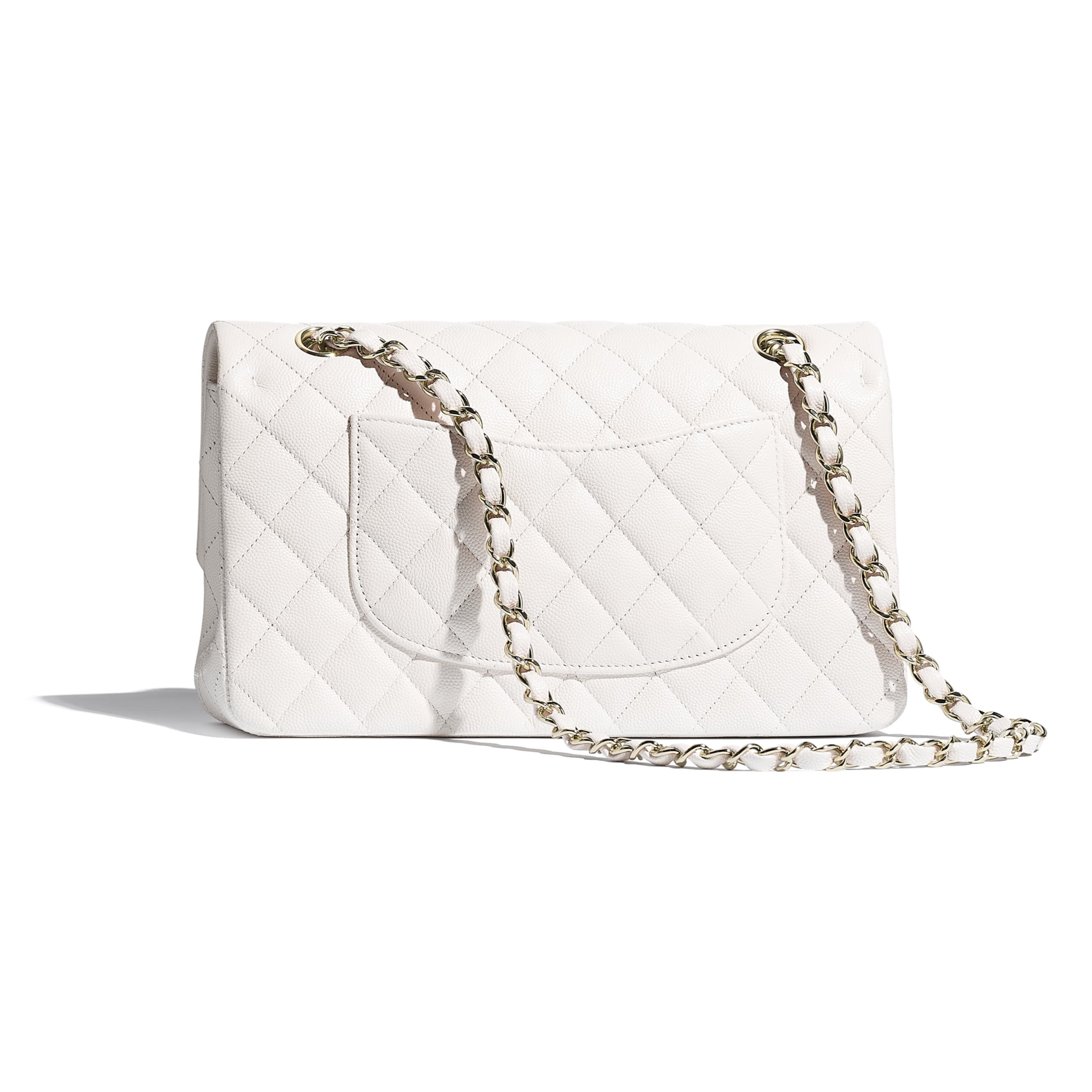 Grained Shiny Calfskin & Gold-Tone Metal | Chanel, Inc. (US)