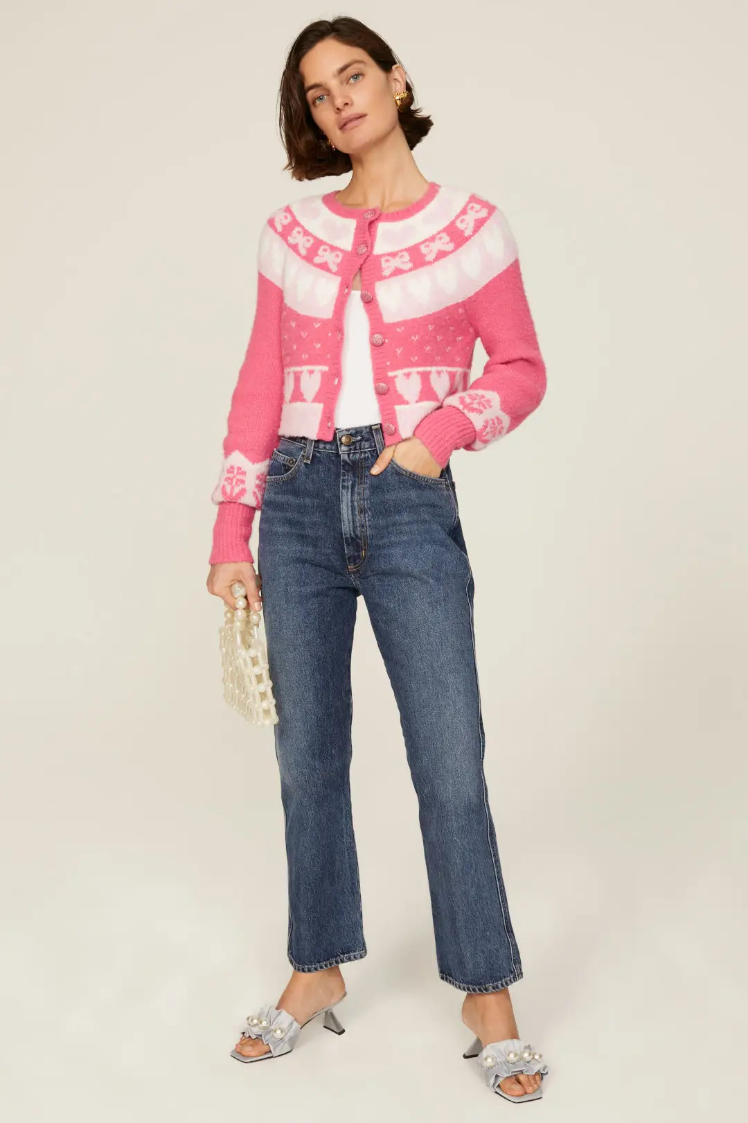 Dimples Crop Cardigan | Rent the Runway