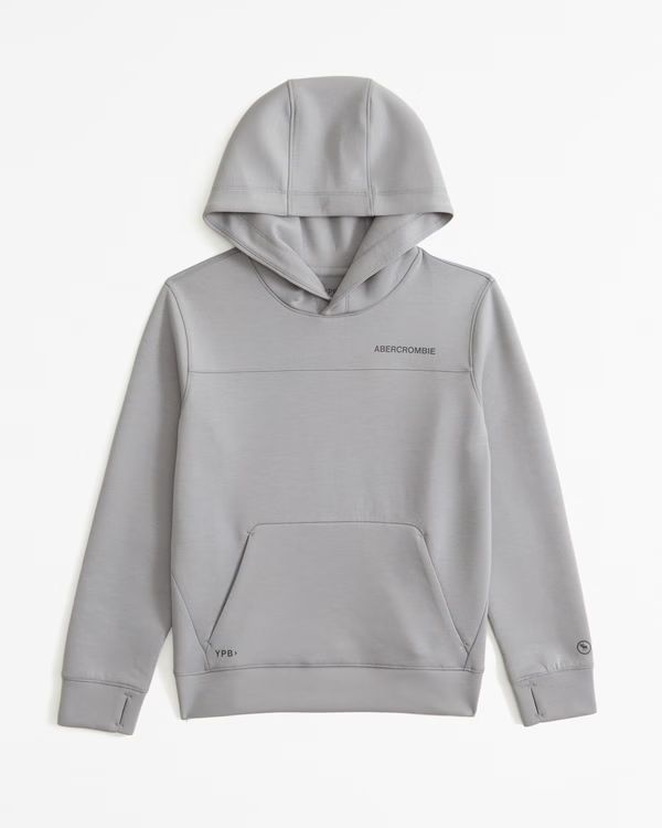 boys ypb neoknit active logo popover hoodie | boys tops | Abercrombie.com | Abercrombie & Fitch (US)