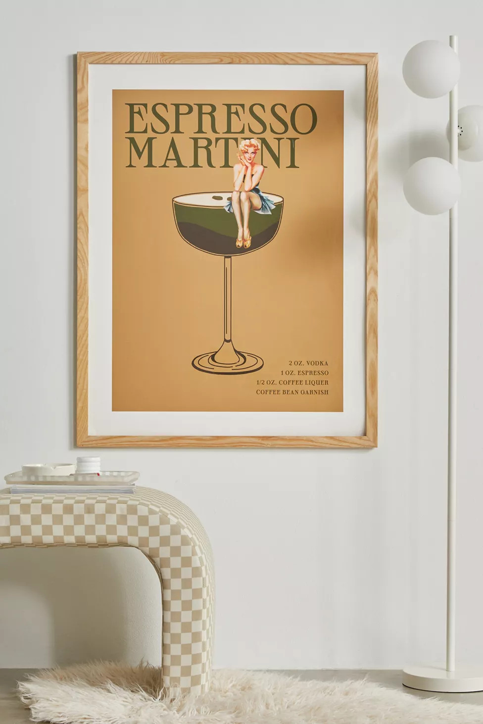Art By Emily The Espresso Martini Art Print | Urban Outfitters (US and RoW)