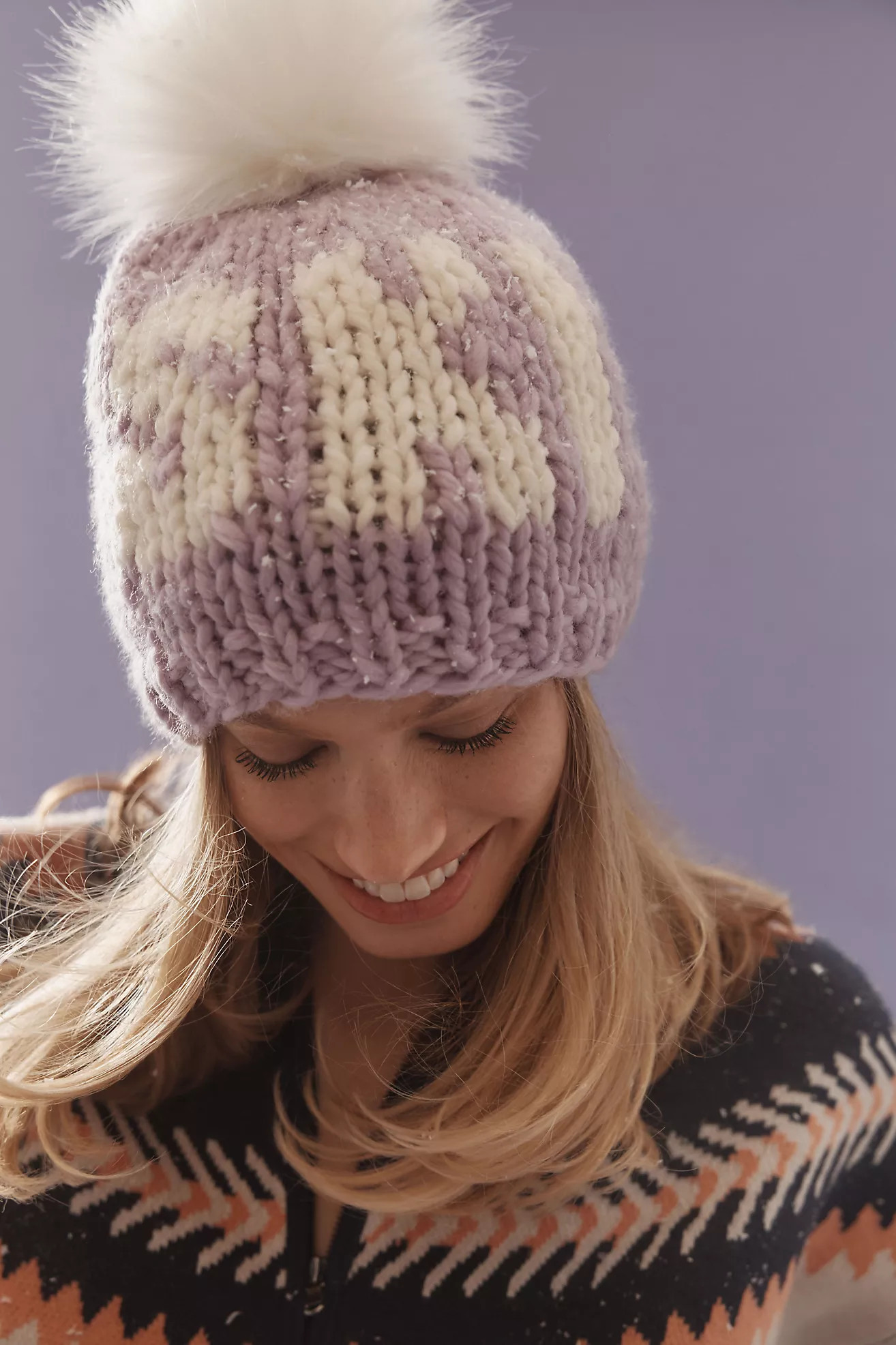 GOGO Sweaters Ski Beanie with Removable Pom | Anthropologie (US)