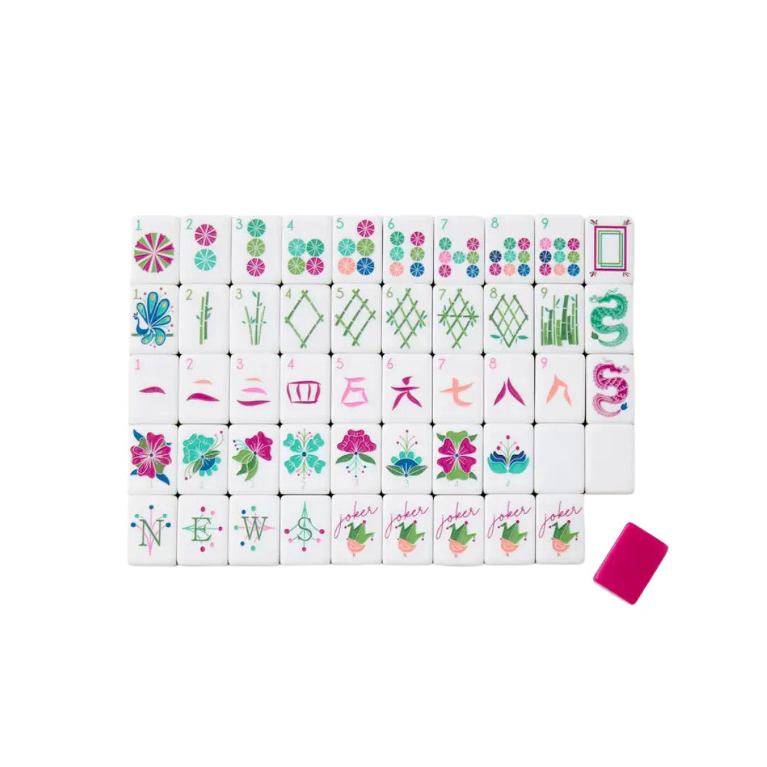 Dandy Mahjong Tiles | Pink Antlers