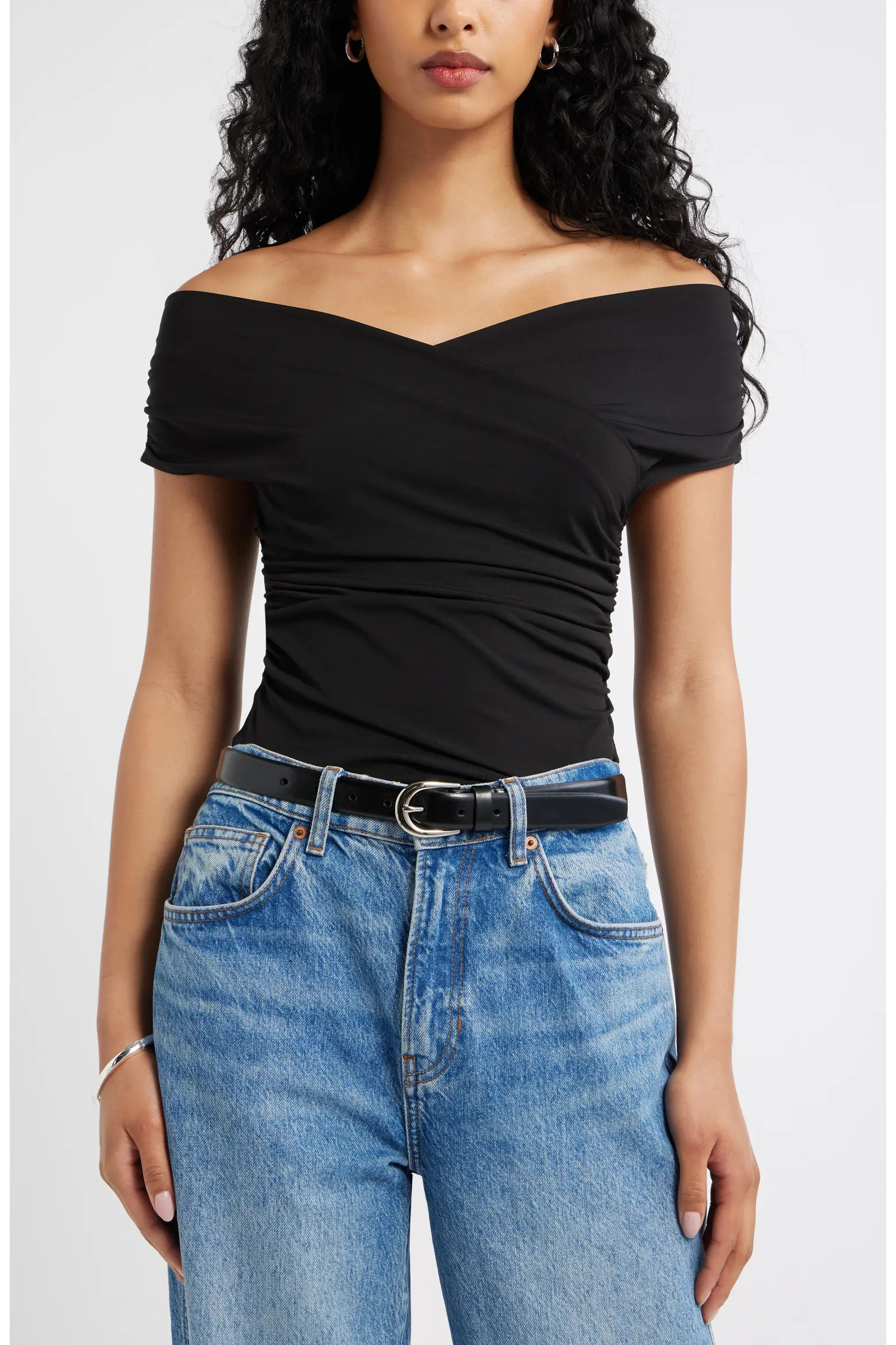 Crossover Off the Shoulder Top (Women) | Nordstrom | Nordstrom