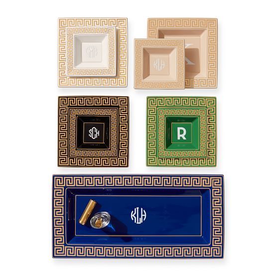 Greek Key Ceramic Catchall | Mark and Graham | Mark and Graham