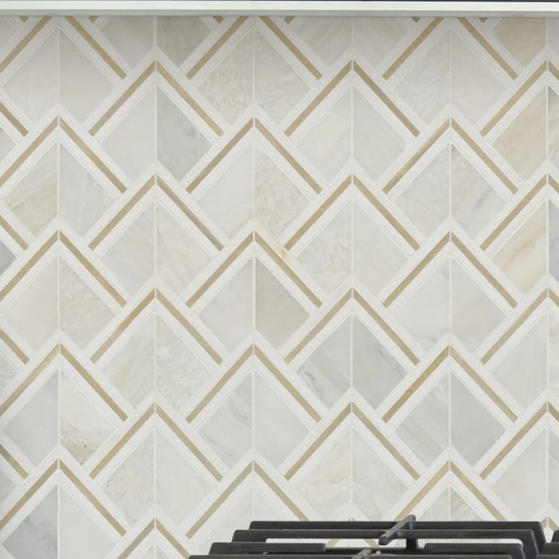 9.7" x 13.7" Mosaic Wall & Floor Tile | Wayfair North America