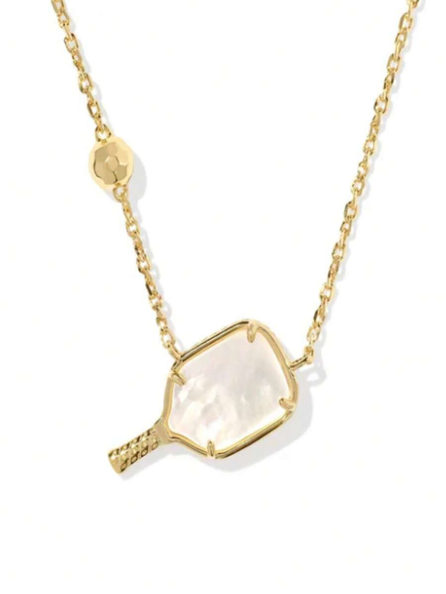 1PC Pickleball Short Pendant Necklace | SHEIN