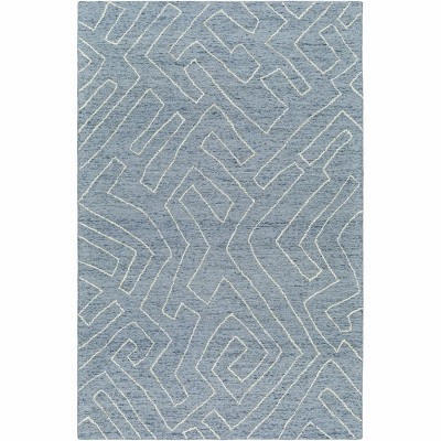 Hauteloom Rectangle Area Rug  Blue | Target