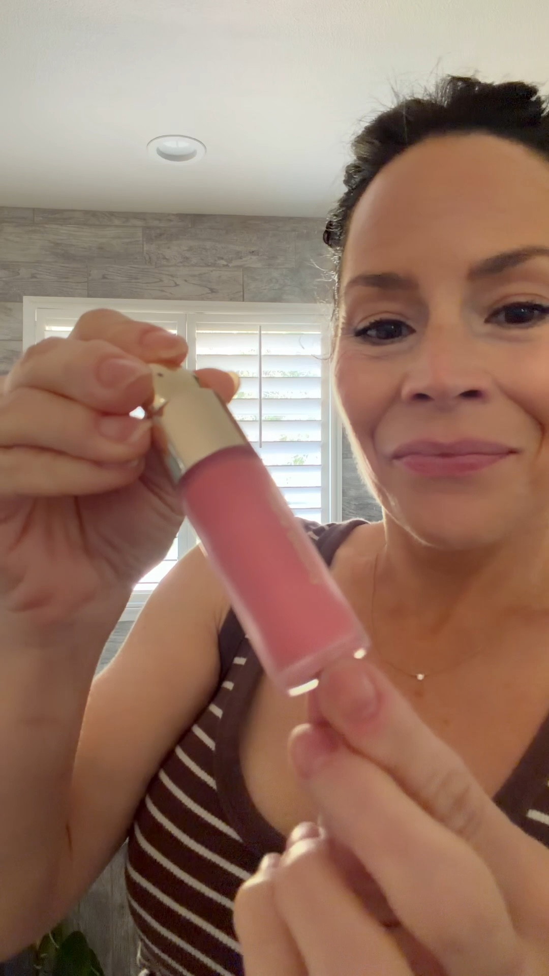 Glowy, natural looking blush! One tiny dab per cheek is all you need-trust me! I'm wearing shade happy. And in the lip gloss -peach glaze 🩷

#LTKselfcare #LTKOver40 #LTKBeauty