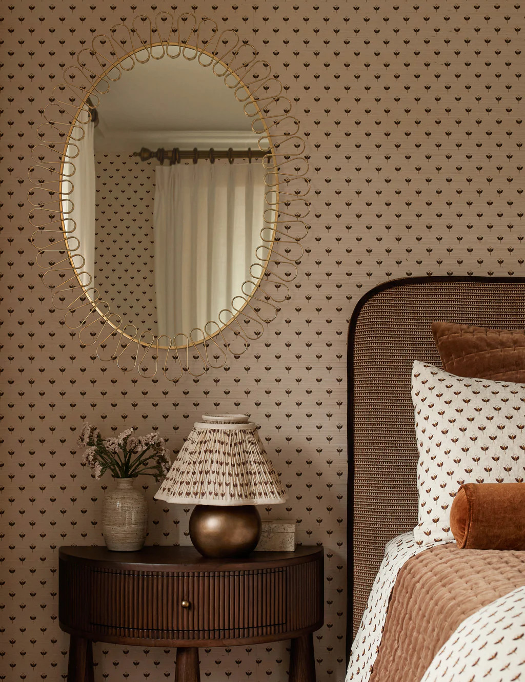 Poiret Grasscloth Wallpaper | Lulu and Georgia 