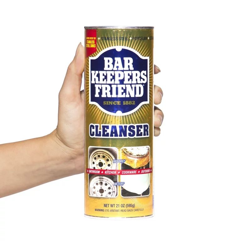 Bar Keepers Friend Cleanser Powder, 21 Ounce - Walmart.com | Walmart (US)