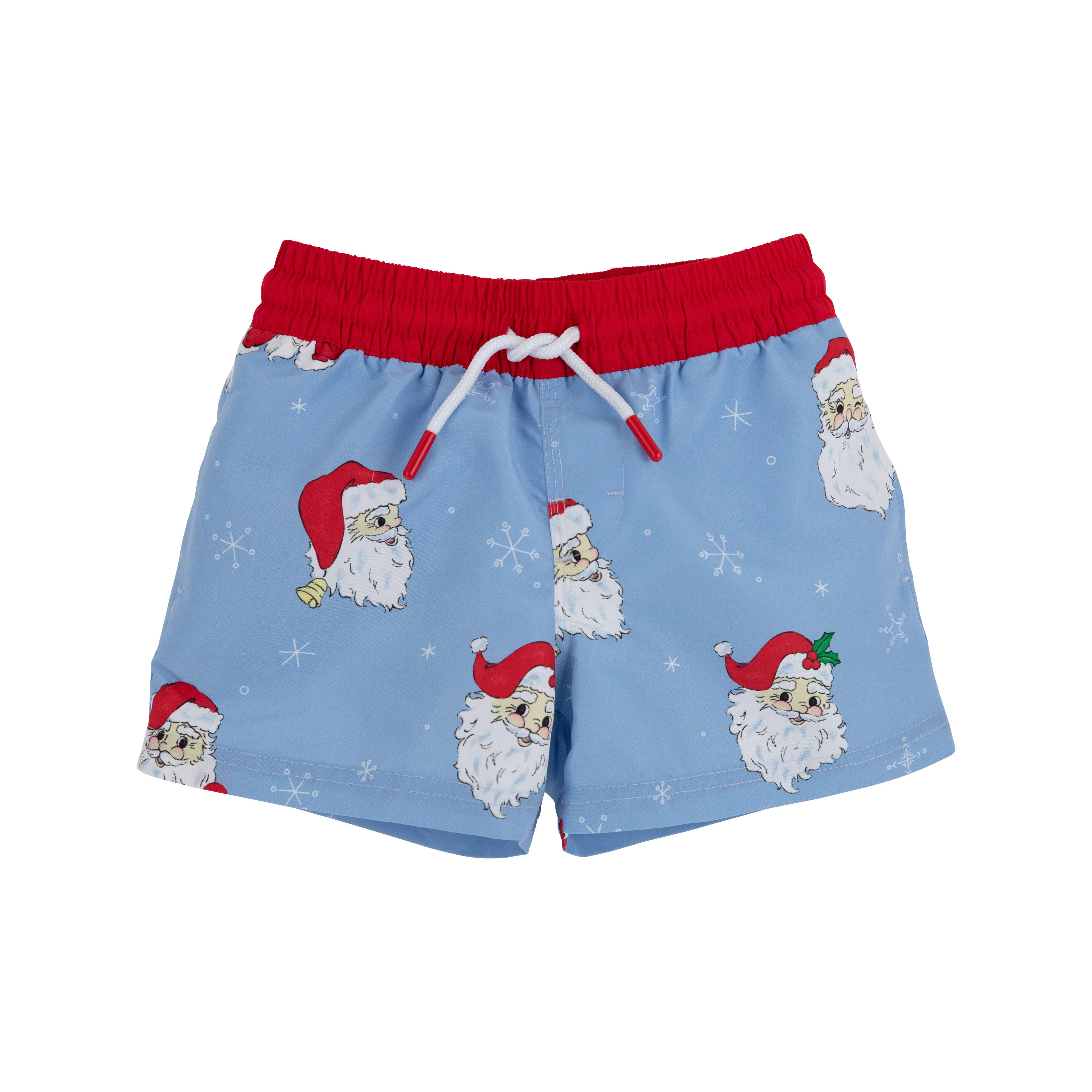 Tortola Trunks - Dear Santa (Beale Street Blue) with Richmond Red | The Beaufort Bonnet Company