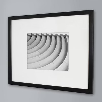 14" x 18" Matted Wood Frame Black - Made By Design™ | Target