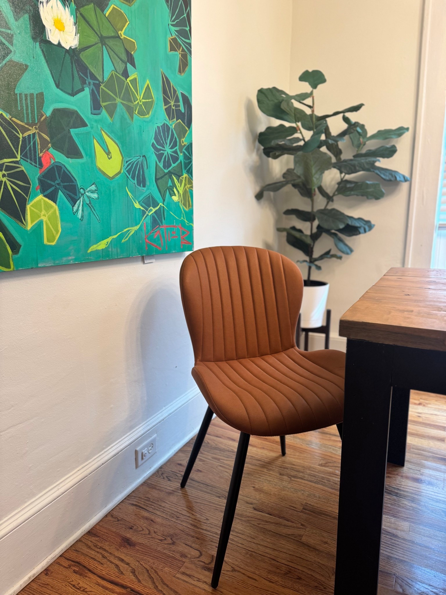 These modern dining chairs are only $100 for a set of two!

#LTKHome