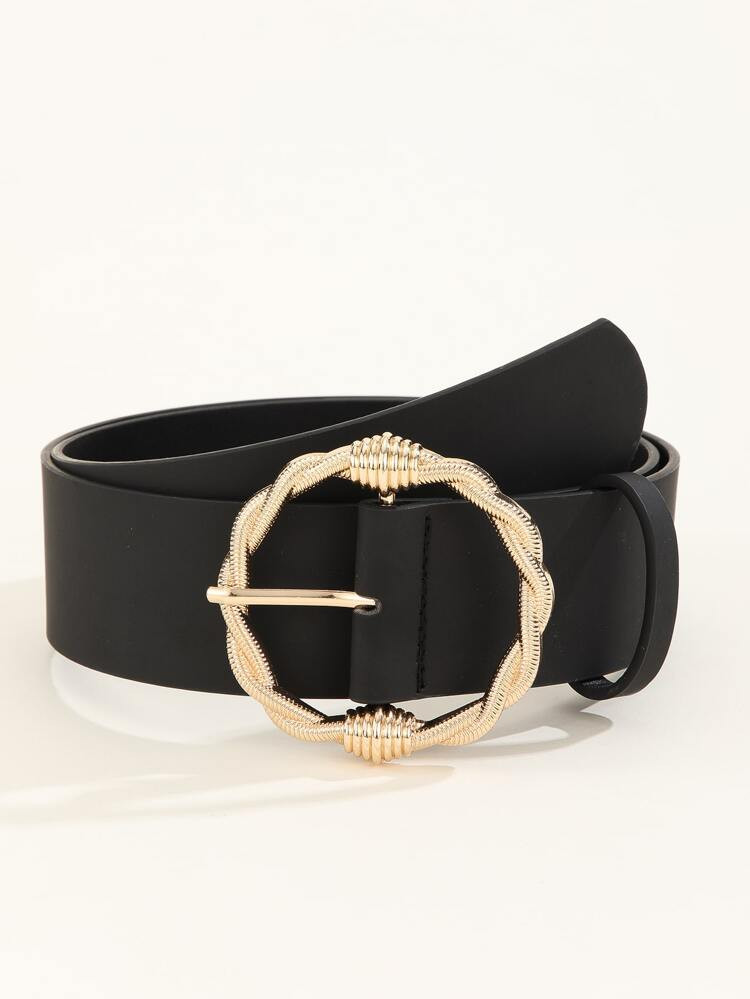 Round Buckle Belt | SHEIN